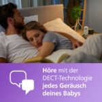 Philips AVENT SCD733/26 DECT Babyphone – Sichere Audio-Überwachung mit 18h Laufzeit – Bild 4
