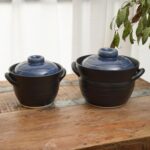 COTONOHA Banko-Ware Donabe Reistopf – Doppeldeckel für perfekten Reis – Bild 2