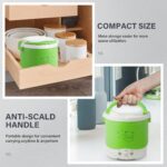 OSBA Elektrische Lunchbox 1 L mit 12 V Autoadapter – Tragbarer Reiskocher für unterwegs – Bild 9