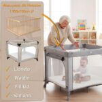 Laufstalleinlage 100x100 cm Schaumstoff – Babymatte mit Oeko-Tex Zertifikat – Bild 6