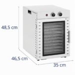 Royal Catering Dörrautomat 1000 W – 12 Etagen Edelstahl Dehydrator für Profi-Nutzung – Bild 2