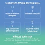 Ninja SLUSHi XL Slush-Eismaschine 3,7 l mit SlushAssist – Gefrorene Cocktails & Getränke Rosa – Bild 4
