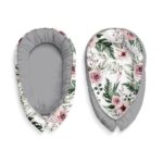 KOSPU Babynest Kokon 80x70 cm – Multifunktionales Nestchen aus Bio-Baumwolle – Bild 7