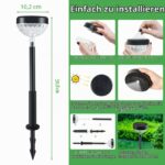 SonPen 8er Set Solarleuchten mit RGB Farbwechsel – IP65 Gartenbeleuchtung für Terrasse & Rasen – Bild 7
