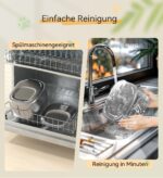 WILKIEE Katzenbrunnen Edelstahl 4.1L Kabellos – intelligenter Trinkbrunnen mit Sensor & 4000mAh – Bild 9