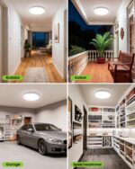 Oraymin LED-Deckenleuchte 18W mit Radar-Bewegungssensor & Dämmerungssensor – 4000K – Bild 6