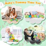 EnGiTores Musikalische Raupe Plüschtier – 4-in-1 Sinnesspielzeug für Babys 0-12 Monate – Bild 7