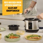 Tristar Reiskocher RK-6144, 1 L – Automatischer Reisbereiter mit Warmhaltefunktion – Bild 5