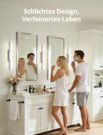 Yafido LED Spiegelleuchte 40cm Bad – 800 Lumen Naturweiss IP44 für Spiegelschrank – Bild 8