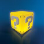Paladone Super Mario Fragezeichen-Block Leuchte – Offizielle Nachttischlampe mit Sound – Bild 5