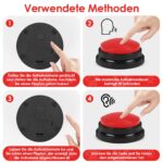 Gaethra 6er-Set Aufnahme-Buttons mit 30-Sekunden-Funktion – Hundetraining & Haustier-Kommunikation – Bild 5