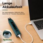 Tolesum Krallenschleifer für Hunde – LED-Beleuchtung, 5 Stufen, 45 dB leiser Motor – Bild 8