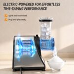 Schneekegel Maschine Welsteepse – Elektrischer Eis-Rassierer mit 65 kg/h Kapazität – Bild 5