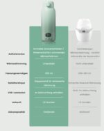 CHUNYEE Tragbarer Baby Flaschenwärmer 500 ml – 100W Schnellaufheizung mit USB-C für unterwegs – Bild 7