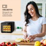 Klarstein Dörrautomat mit 6 Gittern & 24H Timer – Food Dehydrator 700W für Obst, Gemüse & Fleisch – Bild 3