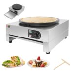 PUDLOR Poffertjes Maker 3000W – Profi Crepesgerät 40cm für Gastronomie