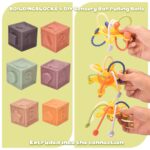Majabike Montessoriii 7-in-1 Babyspielzeug-Set – 38-tlg. Motorikspielzeug ab 6 Monaten – Bild 6