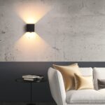 2er Set LED Wandleuchte mit Bewegungsmelder 12W – IP65 Aussen- & Innenleuchte KUKAK – Bild 8