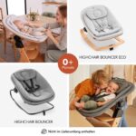 hauck Beta+ Holzhochstuhl Set mit Rädern – Mitwachsend von 6 Monaten bis 90 kg – Bild 11