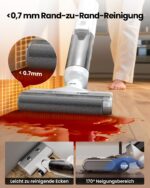 Proscenic F10 Ultra Nass-Trockensauger – 3-in-1 Saugwischer mit 60 Min Akku für Hartböden – Bild 6