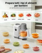 Bear 6-in-1 Dampfgarer mit Mixer – Premium Babynahrungszubereiter BPA-frei – Bild 9