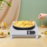 Crêpesplatte Queeucaer 400mm mit Temperaturregelung – Professionelles Crêpseisen für Gastronomie – Bild 2
