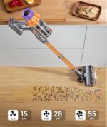 SunSare Akku-Staubsauger 650W/55kPa – 70 Min Laufzeit mit Aromafunktion & Wandhalterung – Bild 9