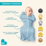 Love To Dream Swaddle UP Grösse S (3,5–6 kg) – Winterschlafsack mit Doppelreissverschluss – Bild 7