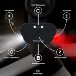 Bergsteiger LED Kinderwagenlicht 360° – USB-Akku Beleuchtung für sicheres Fahren – Bild 4
