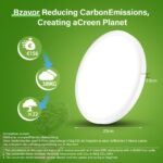 LED Deckenleuchte Ø23cm 7W 1700lm – Energieeffizient Klasse A mit 3 Farbtemperaturen – Bild 6