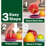 Food Huggers Set 5er – Wiederverwendbare Silikon-Frischhalter für Obst & Gemüse – Bild 4