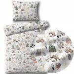 Kinderbettwäsche 100x135/40x60 cm Bauernhof – OEKO-TEX zertifizierte Baumwolle – Bild 2