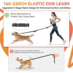 Looxmeer Joggingleine mit Bauchgurt – Freihandleine für grosse Hunde bis 80 kg – Bild 6