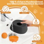 Yipetor Schleckball Hundenapf für Flüssigfutter – Intelligentes Slow-Feeder Spielzeug für alle Rassen – Bild 6