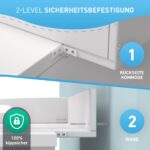 FLIPLINE Wickelaufsatz für Hemnes Kommode 85x75x13cm – Doppel-Befestigung & kippsicher – Bild 5