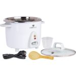 KeMar KRC-200 Reiskocher 1,4L Edelstahl – Digitaler Reiskocher mit Sensor & Warmhalte für 1-3 Personen – Bild 4