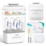 Grownsy 5-in-1 Dampfsterilisator & Trockner – 6-8 Flaschen in 8 Min. für Babys