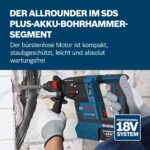 Bosch Professional GBH 18V-26 Akku-Bohrhammer – SDS Plus mit 2,6 J Schlagenergie – Bild 4
