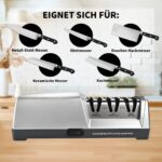Herboom Elektrischer Messerschärfer mit 3-stufigem Diamant-Schleifmittel-System – Bild 4