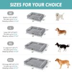 COZY KISS Orthopädisches Hundebett 106x76 cm – Ergonomisches Hundesofa für grosse Hunde – Bild 3