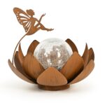 GIGALUMI Fairy Lotus Solarleuchte – IP44 Gartenleuchte mit Warmweiss für Aussen – Bild 7
