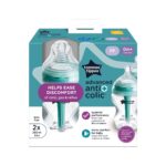 Tommee Tippee Advanced Anti-Kolik-Flasche 260ml – 2er-Pack mit brustähnlichem Sauger – Bild 2