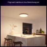 Philips Hue Devote Smart LED-Panel 30 cm – Intelligente Deckenleuchte mit 16 Mio. Farben – Bild 4