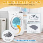 Orzbow Tischsitz Baby Grau – Tragbarer Babysitz mit 5-Punkt-Sicherheitsgurt & Polsterung – Bild 6