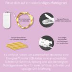 Namofactur LED-Wandlampe Wolf aus Holz – DIY-Selbstbauset mit Hintergrundbeleuchtung – Bild 6