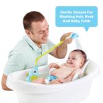 Yookidoo Kinderdusche Elefant – Sanfte Babydusche mit Wasserpumpe für Neugeborene – Bild 2