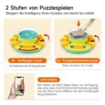 Potaroma Hunde-Puzzle mit 2 Ebenen & Slow Feeder – IQ-Training für alle Hunderassen – Bild 6