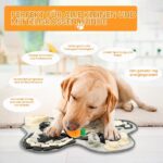 Idota Schnüffelteppich Blütenform 60x60 cm – Intelligenzspielzeug für Hunde & Katzen – Bild 5