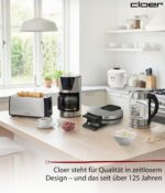 Cloer 6831 Reiskocher 1 l mit Dampfaufsatz – 7-Phasen-Technologie & 24h Warmhalte – Bild 7