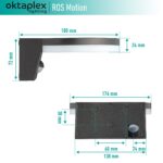 Oktaplex Ros LED Aussenlampe mit Bewegungsmelder IP65 – 1300 Lumen warmweiss – Bild 5